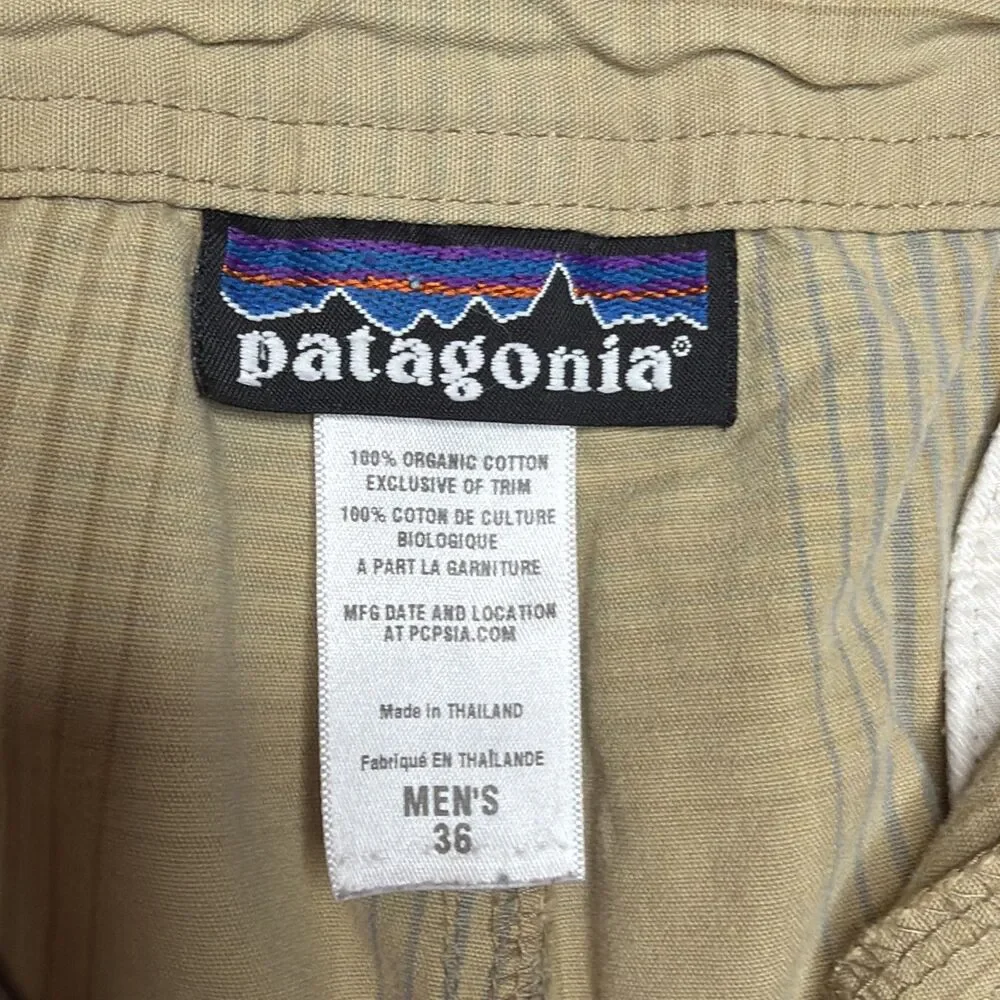 Patagonia All Wear Cargo Shorts 38 Organic Cotton Outdoor Hiking Gorpcore